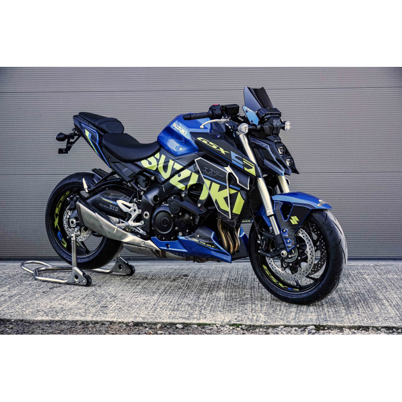 MTCRIGHTER Bouchon Maître-Cylindre Frein CNC Aluminium Pour Suzuki GSX-S 950 2022-2024 - Bleu