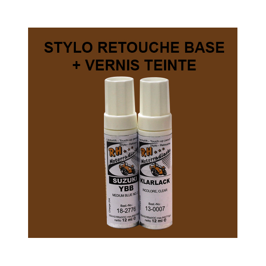 Stylo Retouche Peinture Suzuki Bleu Profond – 20ml, Pour Moto Gixxer