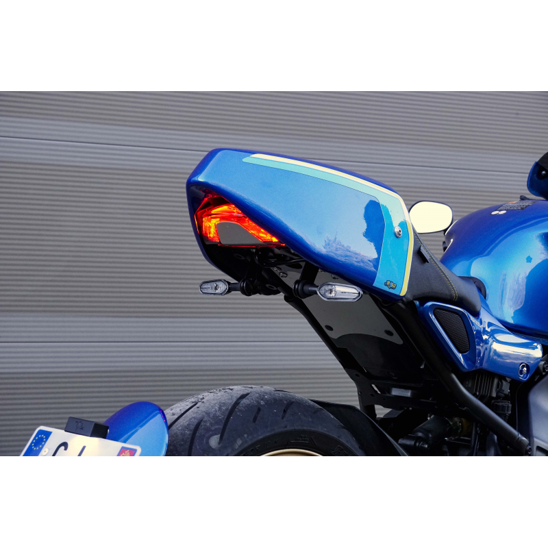 thumbnail image 2 of Genuine Suzuki Hayabusa Rear Seat Cowl – 2022-2024 – Black/Gold – OEM 45500-10800-B5L 2 of 6