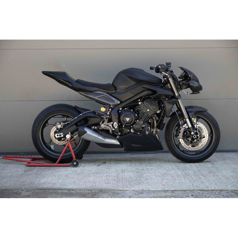 Carénage Droit Triumph Speed Triple 955 - Années 2002 à 2004 - Pièce D’occasion - Bon état Général