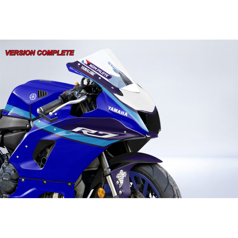Bannière Yamaha Racing 'Revs Your Heart' - Décoration Sport Moto, Neuf