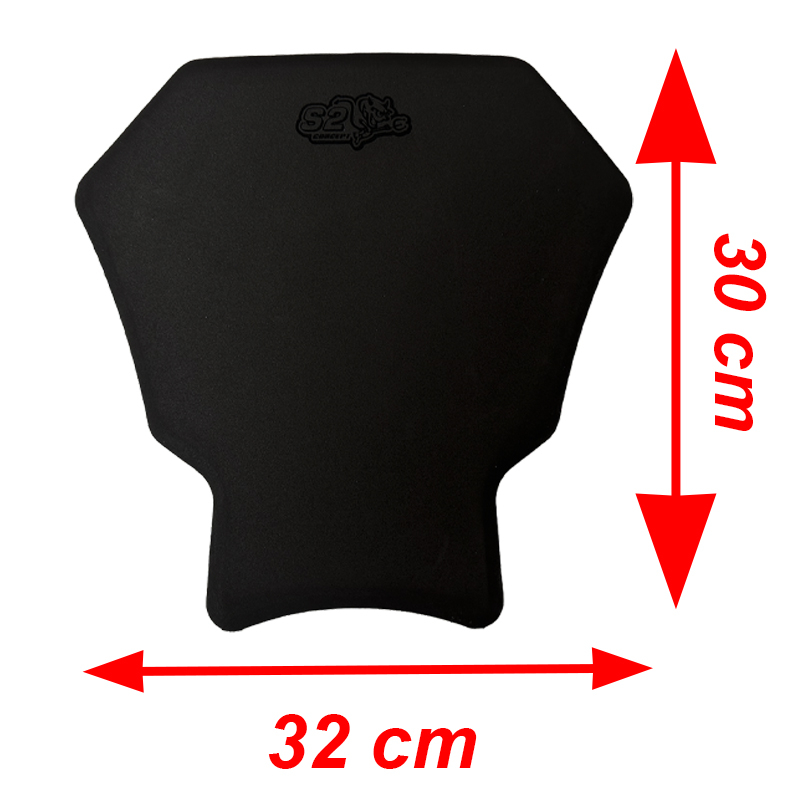 Coussin Siège Moto Haute Densité - Mousse Confort Universal - Amélioration Assise Moto