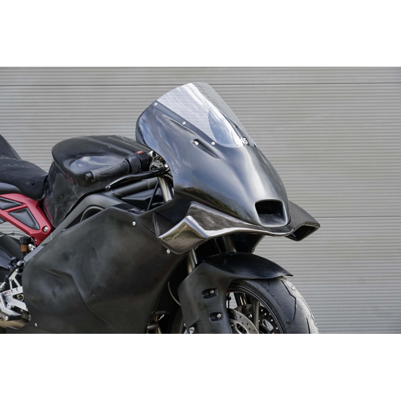 Carénage Latéral Arrière Carbone Pour Triumph Speed Triple 2016 - F&F Carbon - Neuf Emballé