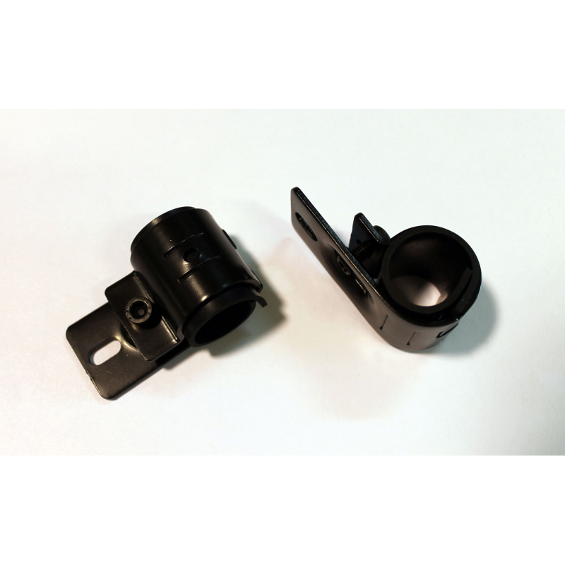 Suuonee Support Phare Moto Universel – Pinces De Fixation 35-43 Mm – 1 Paire En Aluminium Noir Antirouille Pour Fourche