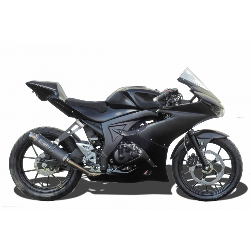 GSX-R125 2017 controls rearset bracket