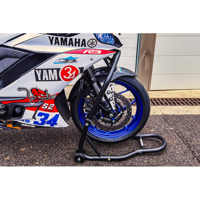 Béquille Avant Noire Pour Kawasaki GTR 1000 / 1400 - Neuve En Emballage D'origine