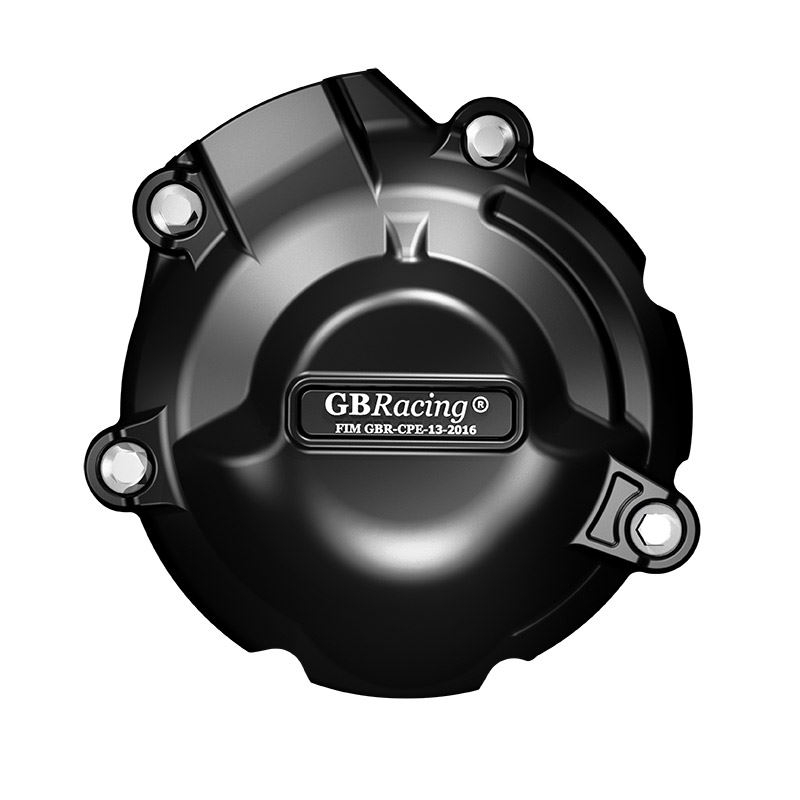 thumbnail interactive-video image 1 of Carbon Fiber Alternator Cover For Suzuki GSX-R1000 2005-2008 - Gloss 3K Twill 1 of 4